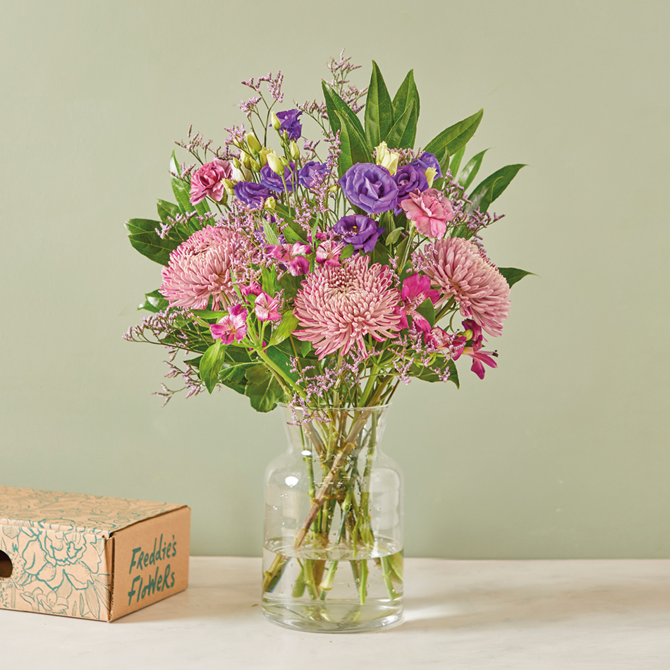 Fresh Flowers Subscription Service Freddie’s Flowers UK